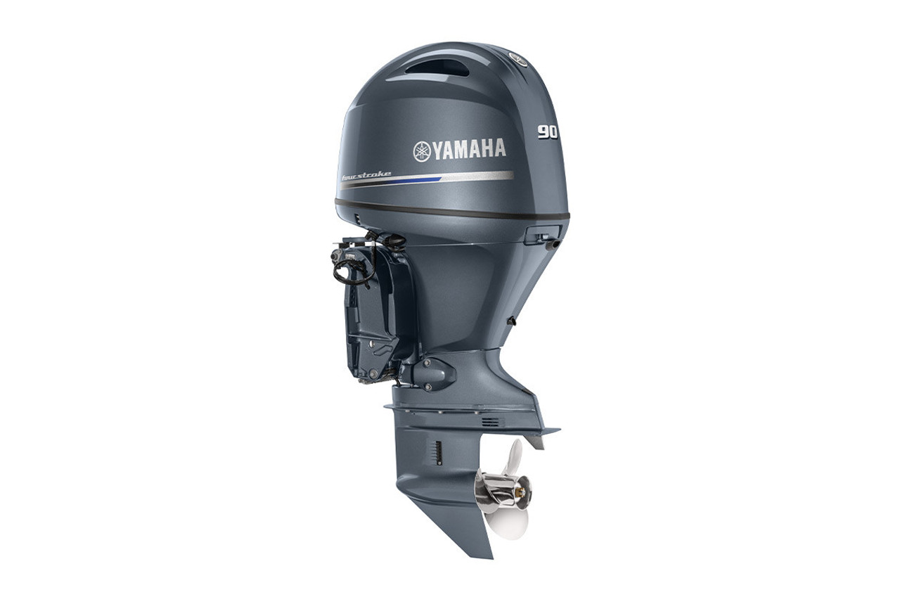 Yamaha F90LB Outboard | 90HP Scratch and Dent Level 1 | 3829