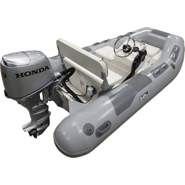 2025 Achilles HB-385DX Fiberglass RIB 12' 8" Boat with Honda 40 HP Motor