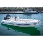 Zodiac Yachtline 440 Fiberglass RIB 14' 5" Boat with 2024 Yamaha 60 HP Motor