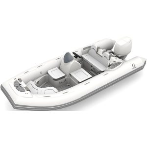 Zodiac Yachtline 490 Fiberglass RIB 16' 1" Boat with 2024 Yamaha 90 HP Motor